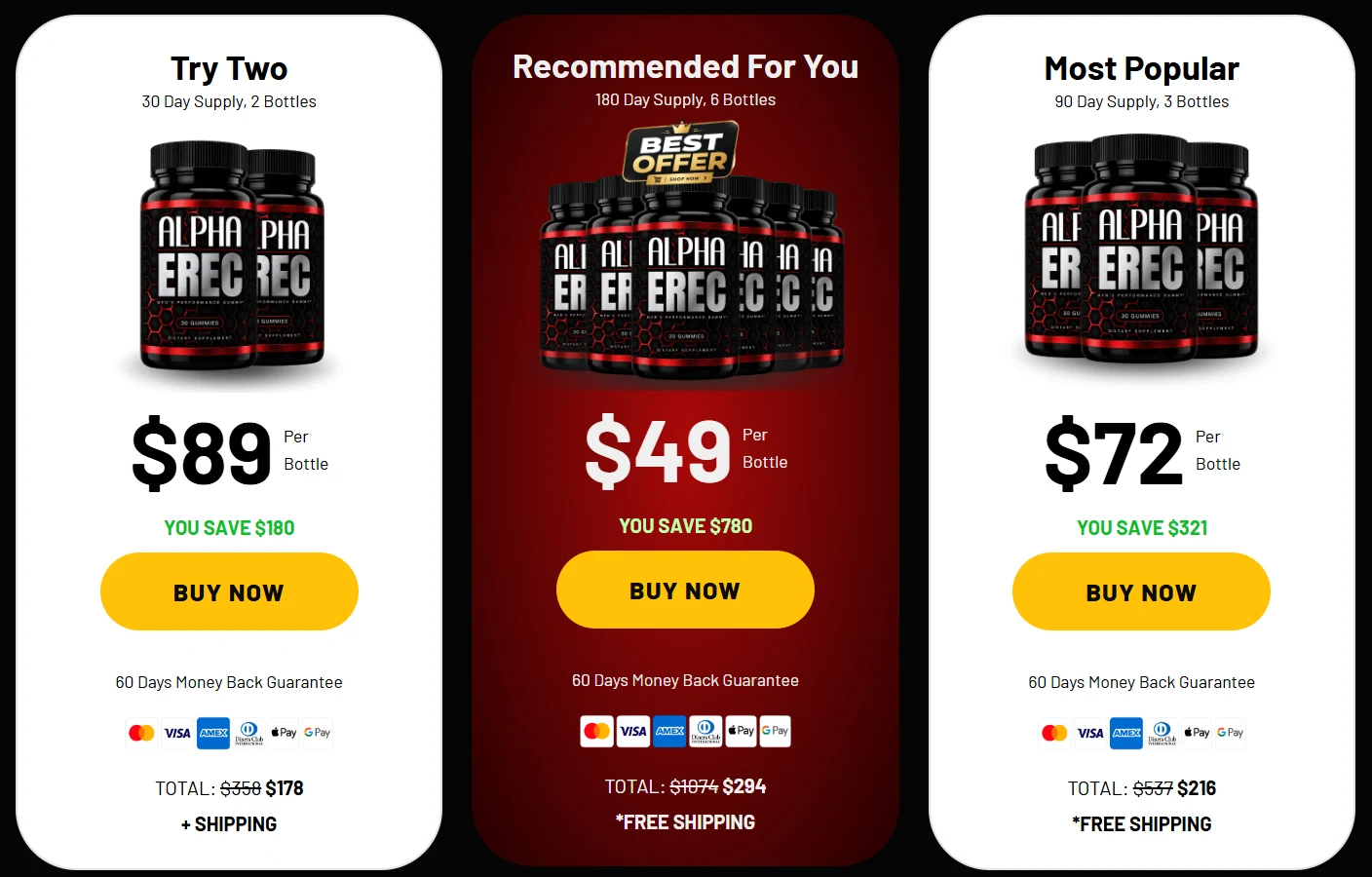 Order Alpha Erec